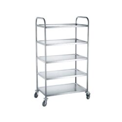 Carucior de servire - 5 rafturi - 905x585x1545 mm | Hendi 810125