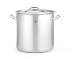 Oală înaltă cu capac - 17 L - Budget Line | Hendi 832882