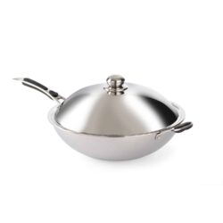 Tigaie WOK inox - Ø 360 mm | Hendi 239773