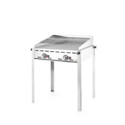 Grătar pe gaz Green Fire 2 arzătoare Profi Line GN 1/1 – 11,6 kW | Hendi 149621