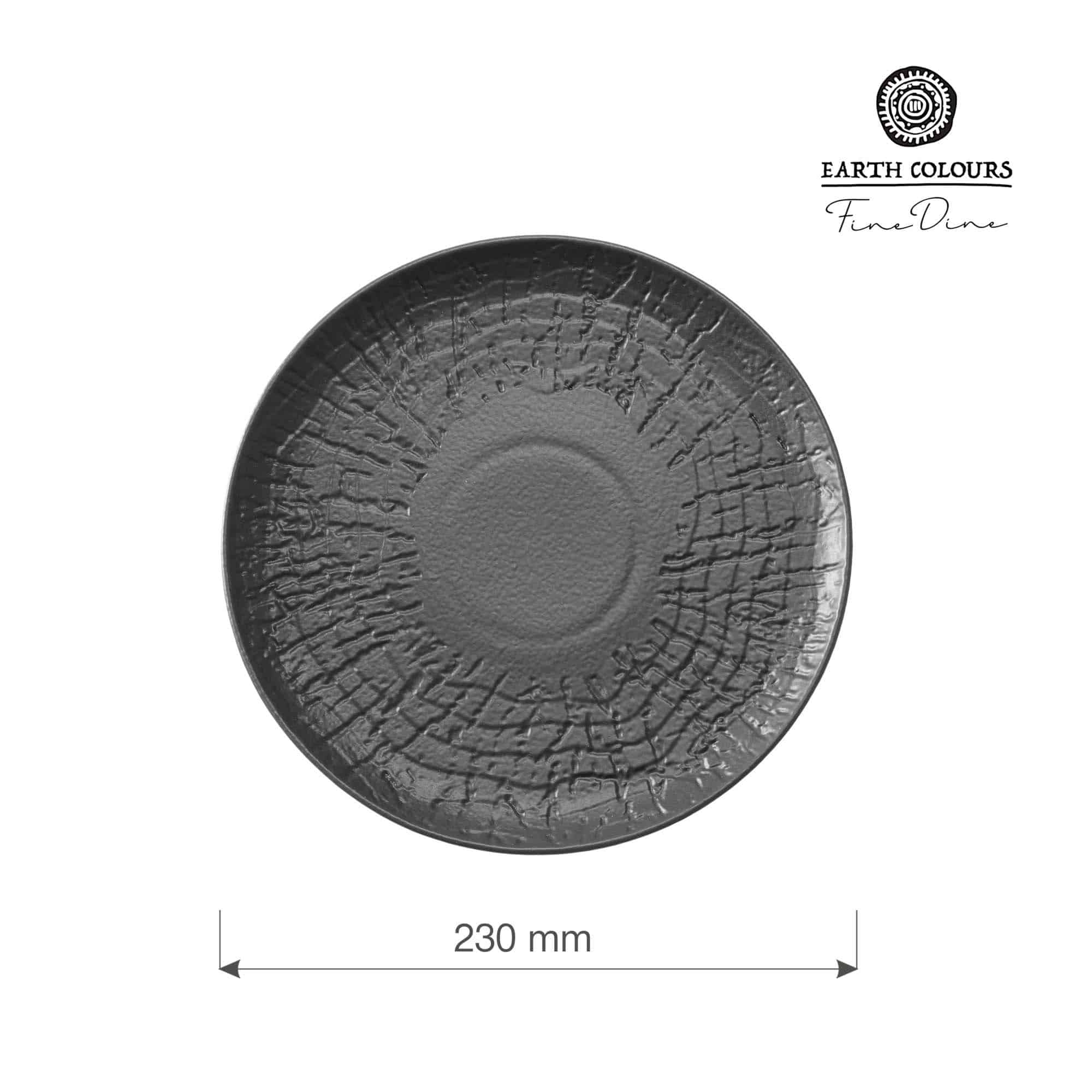 Farfurie pentru pizza cu margine plată - 230 mm | Fine Dine
