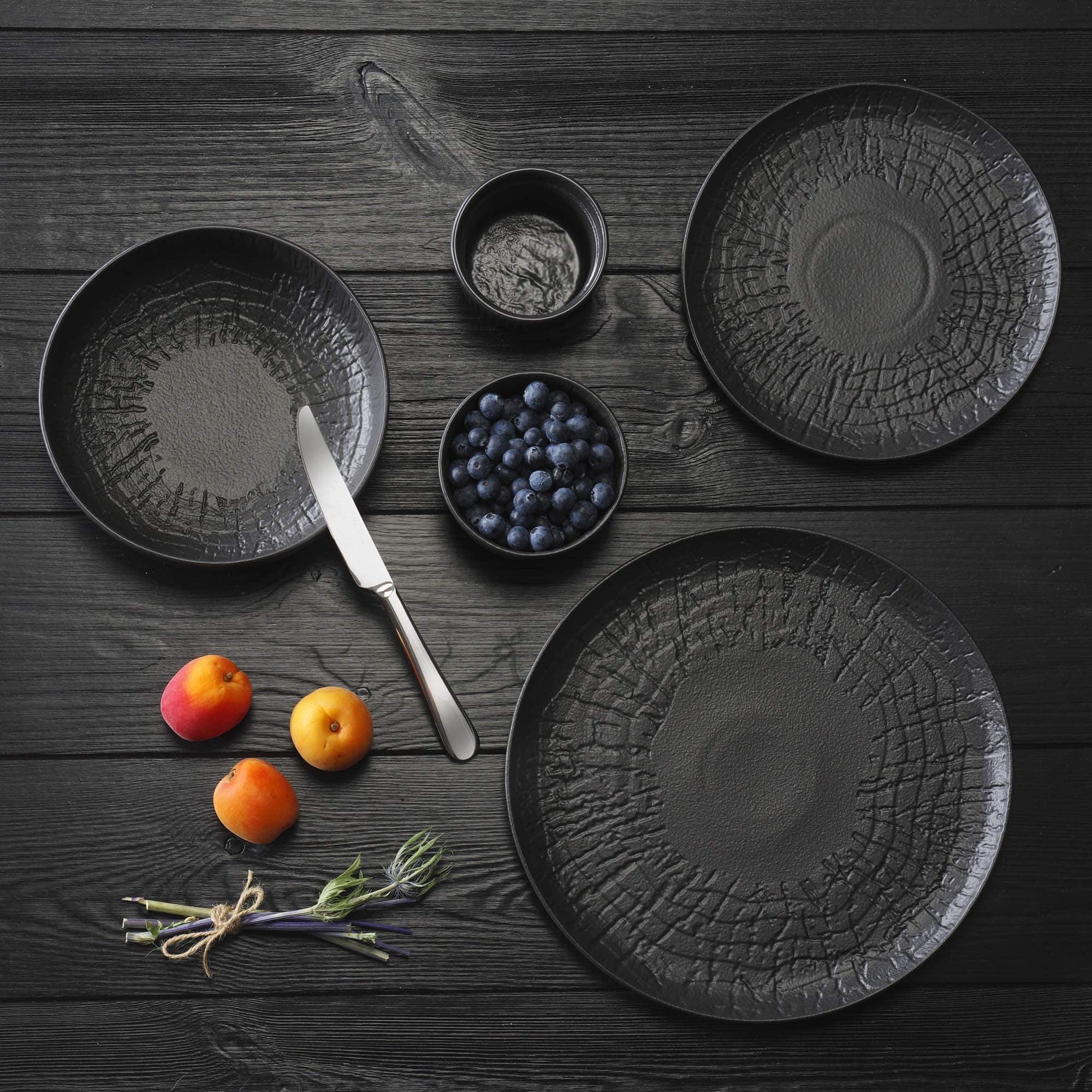 Farfurie pentru pizza cu margine plată - 230 mm | Fine Dine