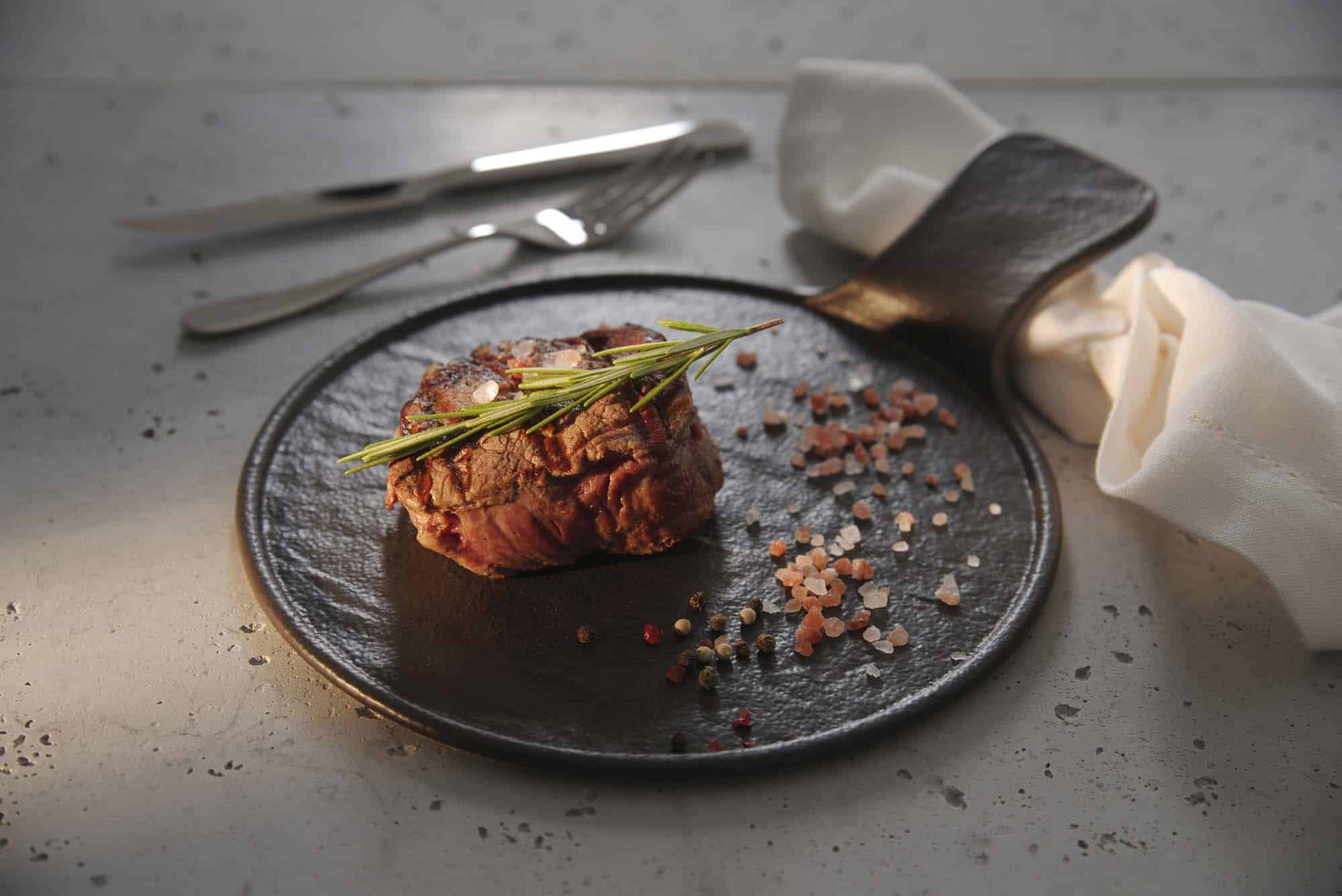 Platou de servire cu mâner Crust - 300x220 mm | Fine Dine