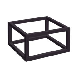 Bază cu ramă neagră Madeira pentru tavă GN 1/1 | Fine Dine