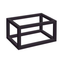 Bază neagră Madeira pentru ramă tavă GN 1/2 | Fine Dine