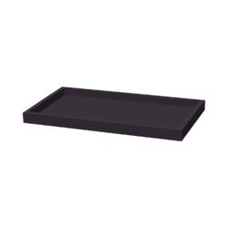 Tavă Madeira Black GN 1/1 530x325x40 mm | Fine Dine