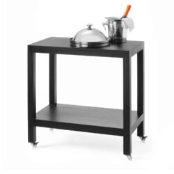 Carucior de servire Madeira Black - 820x460x(H)850 mm | Fine Dine