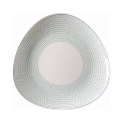 Farfurie triunghiulară verde - 270 mm | Fine Dine