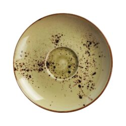 Farfurioară pentru cappuccino Olive - 160 mm | Fine Dine