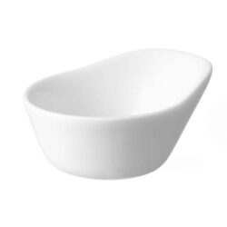 Bol din porțelan pentru finger food Necessity - 80 mm | Fine Dine