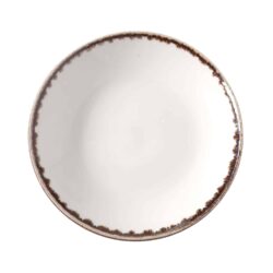 Farfurie adâncă vanilie - 230 mm | Fine Dine