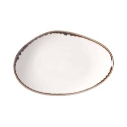 Farfurie cu formă organică Vanilla - 350x210 mm | Fine Dine