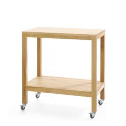 Carucior de servire Madeira din lemn de stejar, 820x460x(h)850 mm | Fine Dine