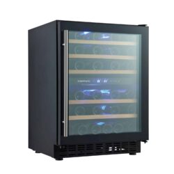 Vinotecă cu două zone, 133 l, cu uși din sticlă, 595x588x(h)820mm | Barmatic