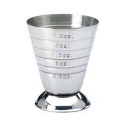 Pahar dozator bar - inox - 75 ml | BarFly