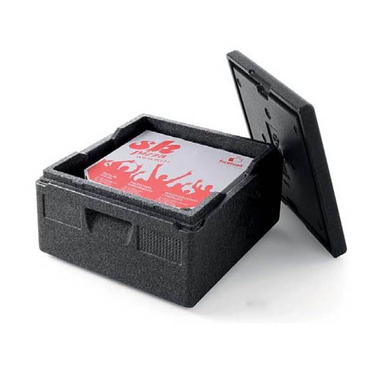 Termobox pentru pizza - 33 L - 595x595x165 mm | Hendi 707142