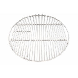 Grătar rotund Ø 47 cm din oțel inoxidabil pentru grătare de 56 cm, ușor de întreținut.