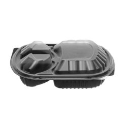 Caserolă meniu cu 3 compartimente 240x205x40 mm. Pachet de 150 buc.