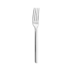 Furculiță de masă Chiara elegantă, 21 cm, cu finisaj lucios, din oțel inoxidabil 18/10. Set 12 bucăți.