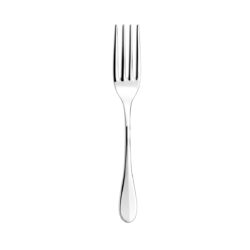 Furculiță de masă Ischia, 20 cm, din oțel inoxidabil 18/10, în set de 12 bucăți.