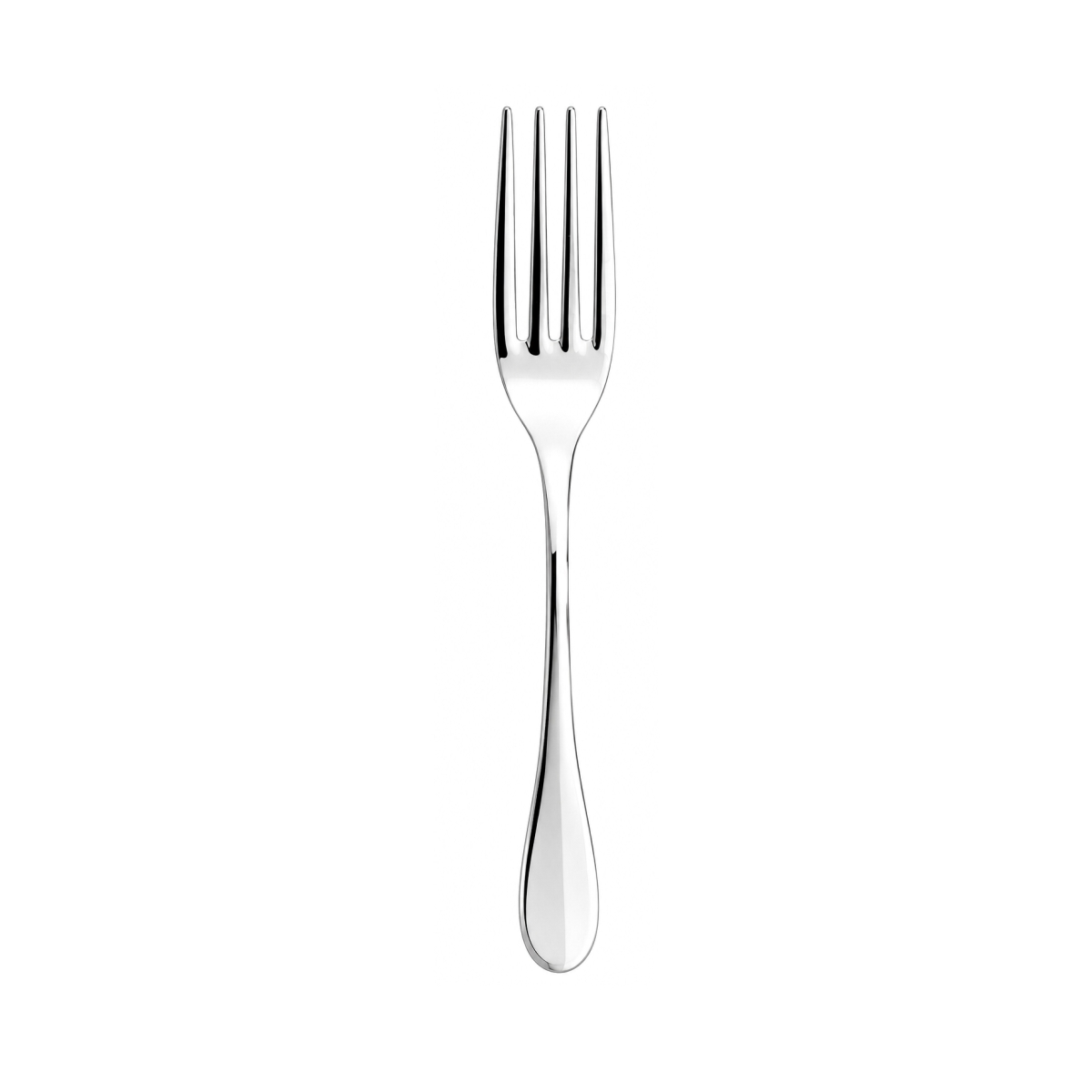 Furculiță de masă Ischia, 20 cm, din oțel inoxidabil 18/10, în set de 12 bucăți.