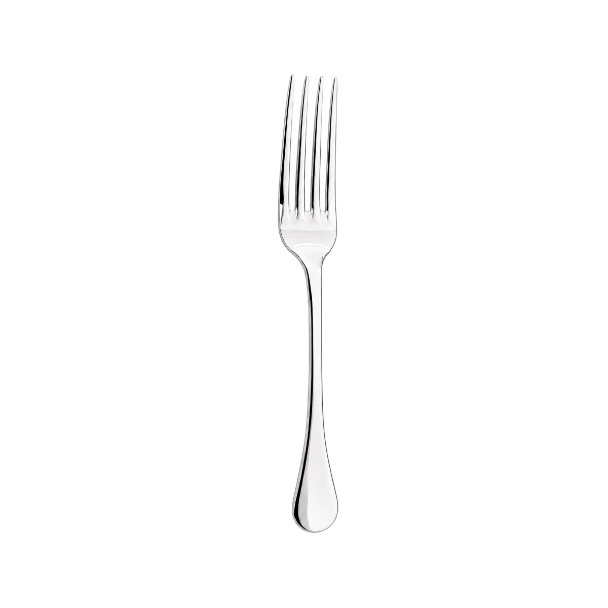 Furculiță de desert Sara elegantă, 18 cm, din oțel inoxidabil 18/10. Set 12 bucăți.