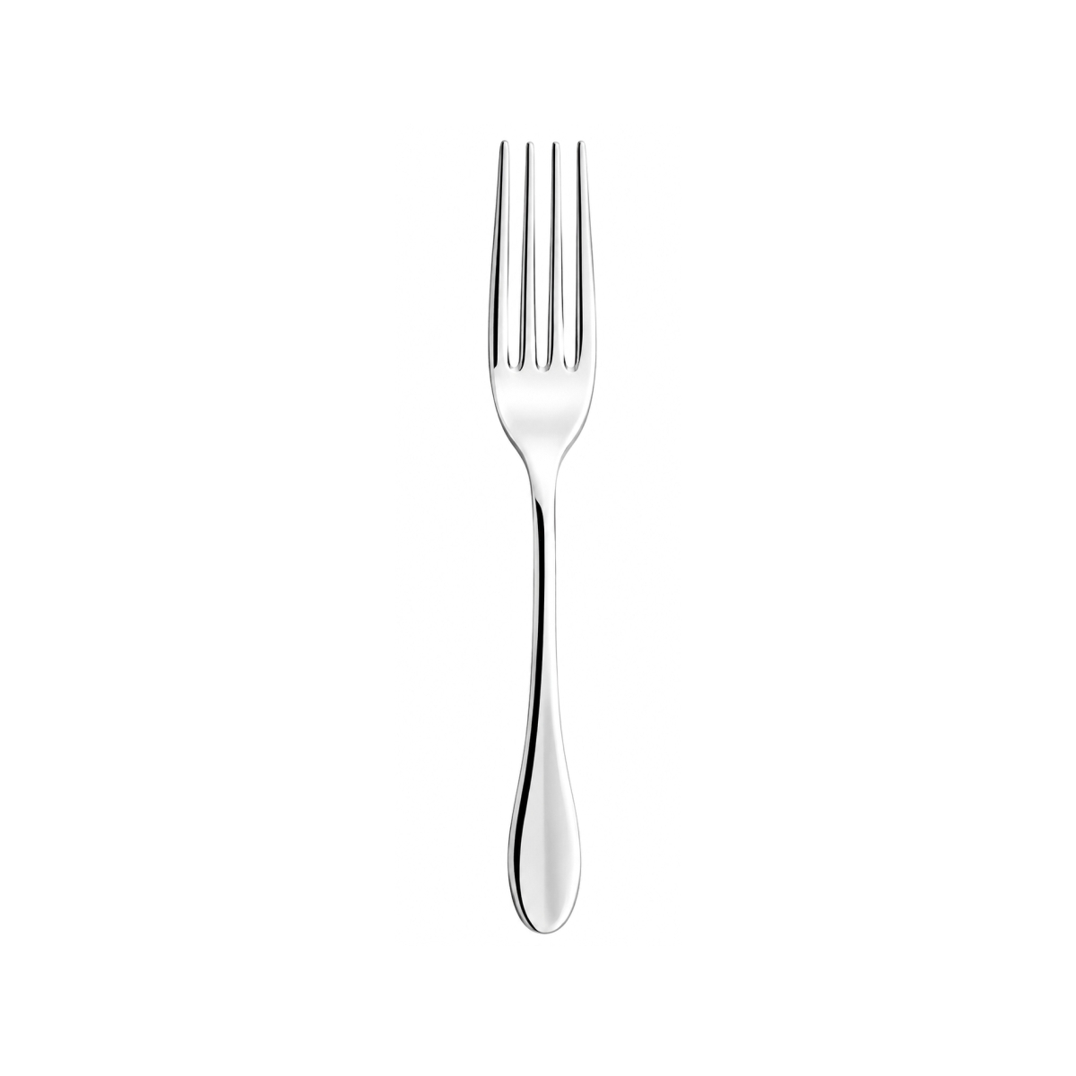 Furculiță de desert Ischia elegantă, 17,7 cm, din oțel inoxidabil 18/10. Set 12 bucăți.
