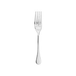 Furculiță argintie pentru pește Sara, 17,8 cm, din oțel inoxidabil 18/10 lucios. Set 12 bucăți.