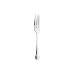 Furculiță de desert elegantă, 14,7 cm, din oțel inoxidabil 18/10. Set 12 bucăți.