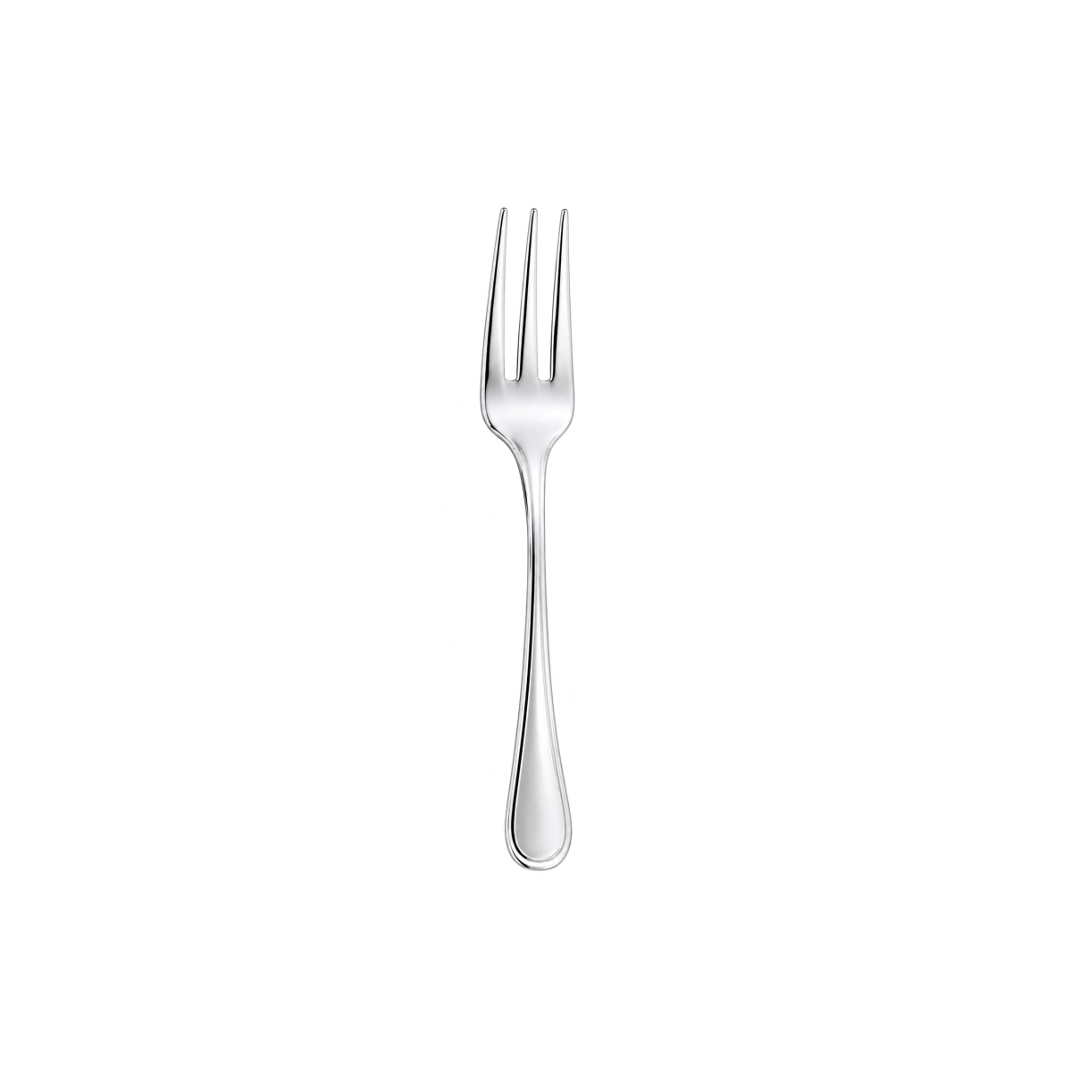 Furculiță pentru prăjituri Inglese, 14,8 cm, din oțel inoxidabil 18/0, în set de 12 bucăți.