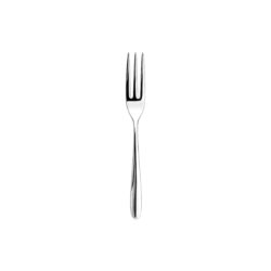 Furculiță elegantă pentru prăjituri, 15 cm, din oțel inoxidabil 18/10. În set de 12 bucăți.