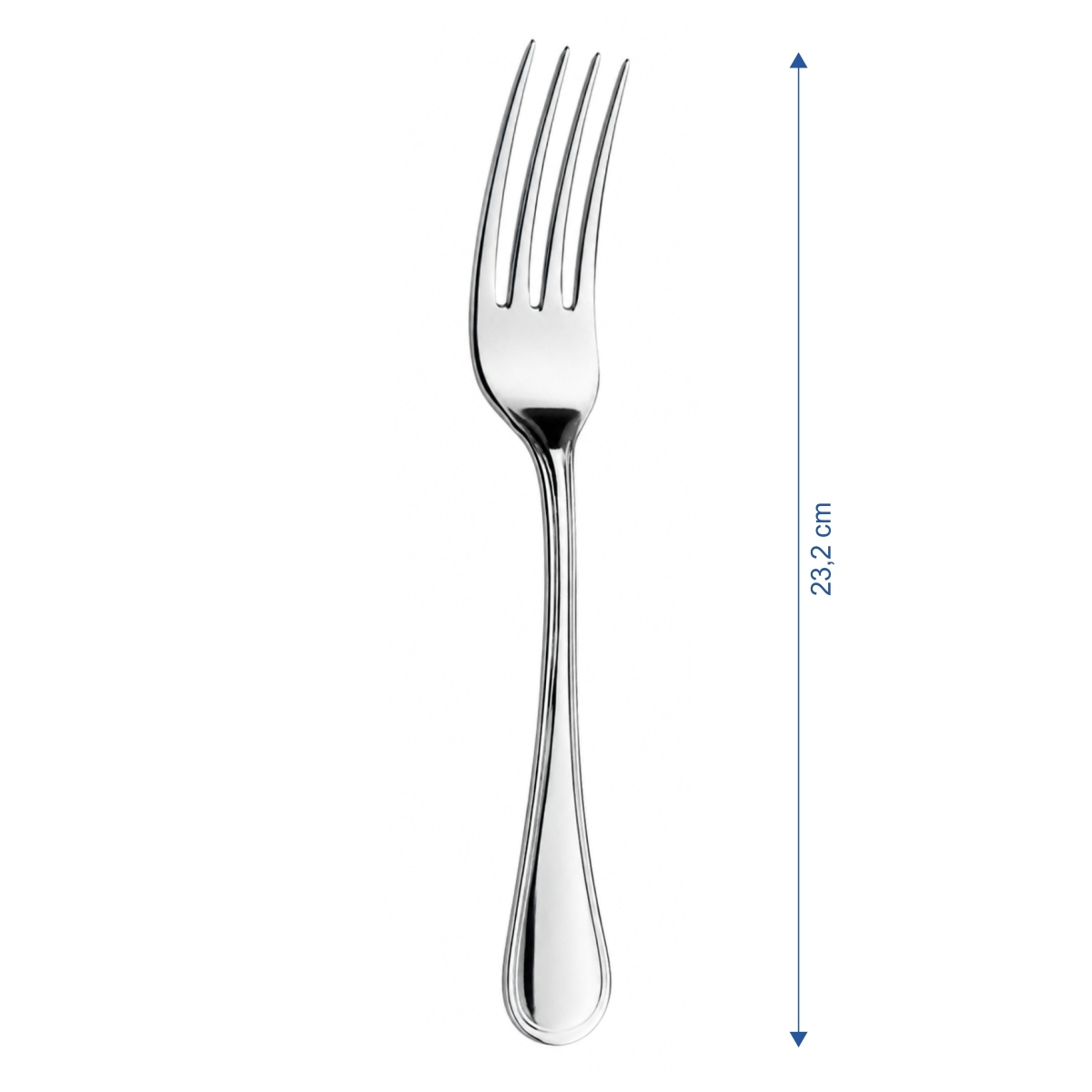 Furculiță pentru servire Hotel, 23,3 cm, din oțel inoxidabil 18/10.
