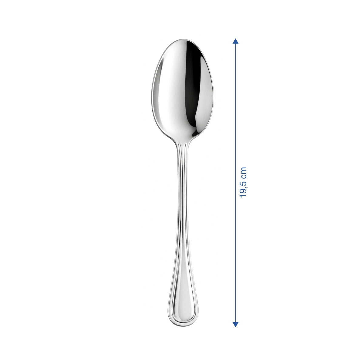 Lingură de masă Inglese, 19,5 cm, din oțel inoxidabil 18/0, în set de 12 bucăți.