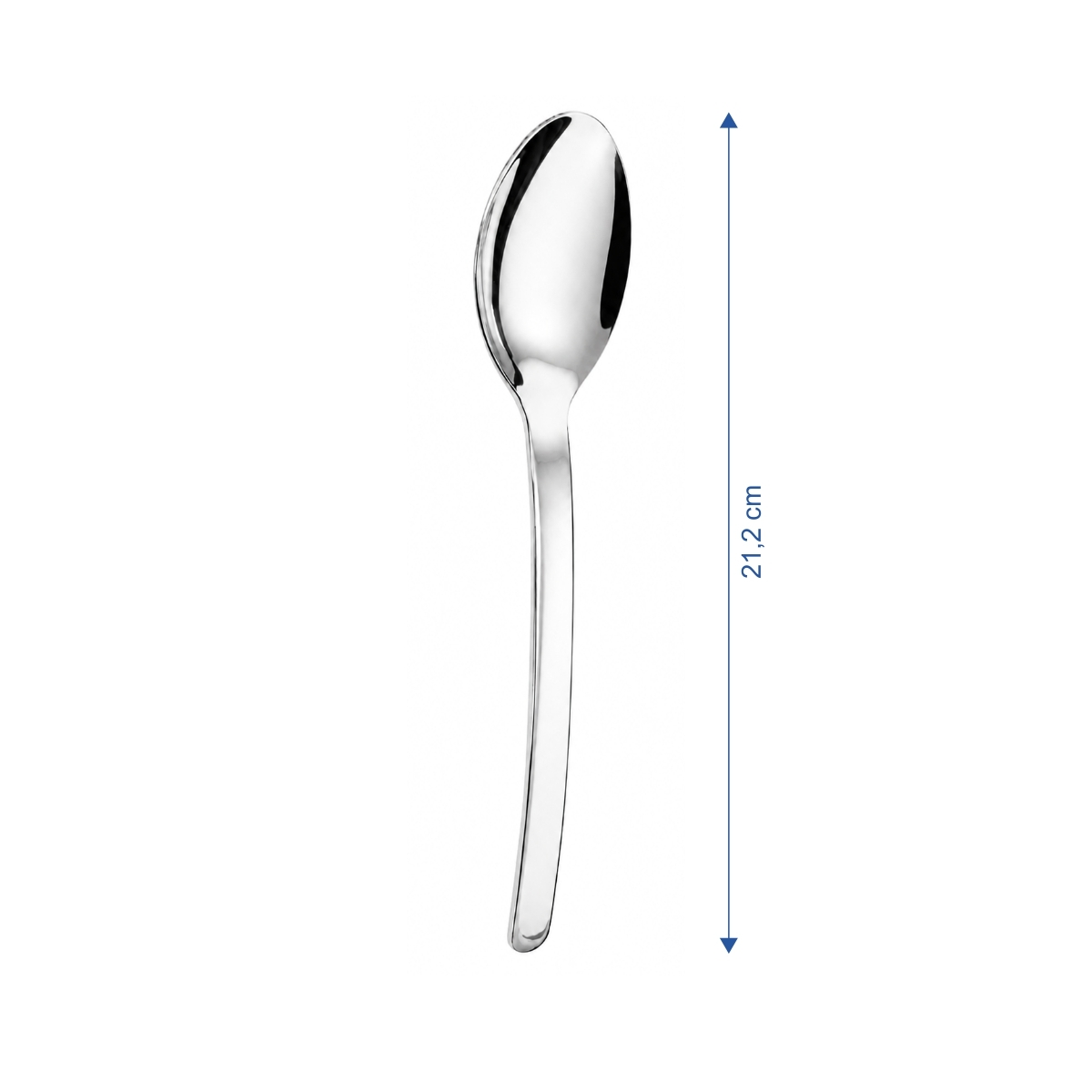 Lingură de masă Michele elegantă, 21,2 cm, din oțel inoxidabil 18/10. Set 12 bucăți.