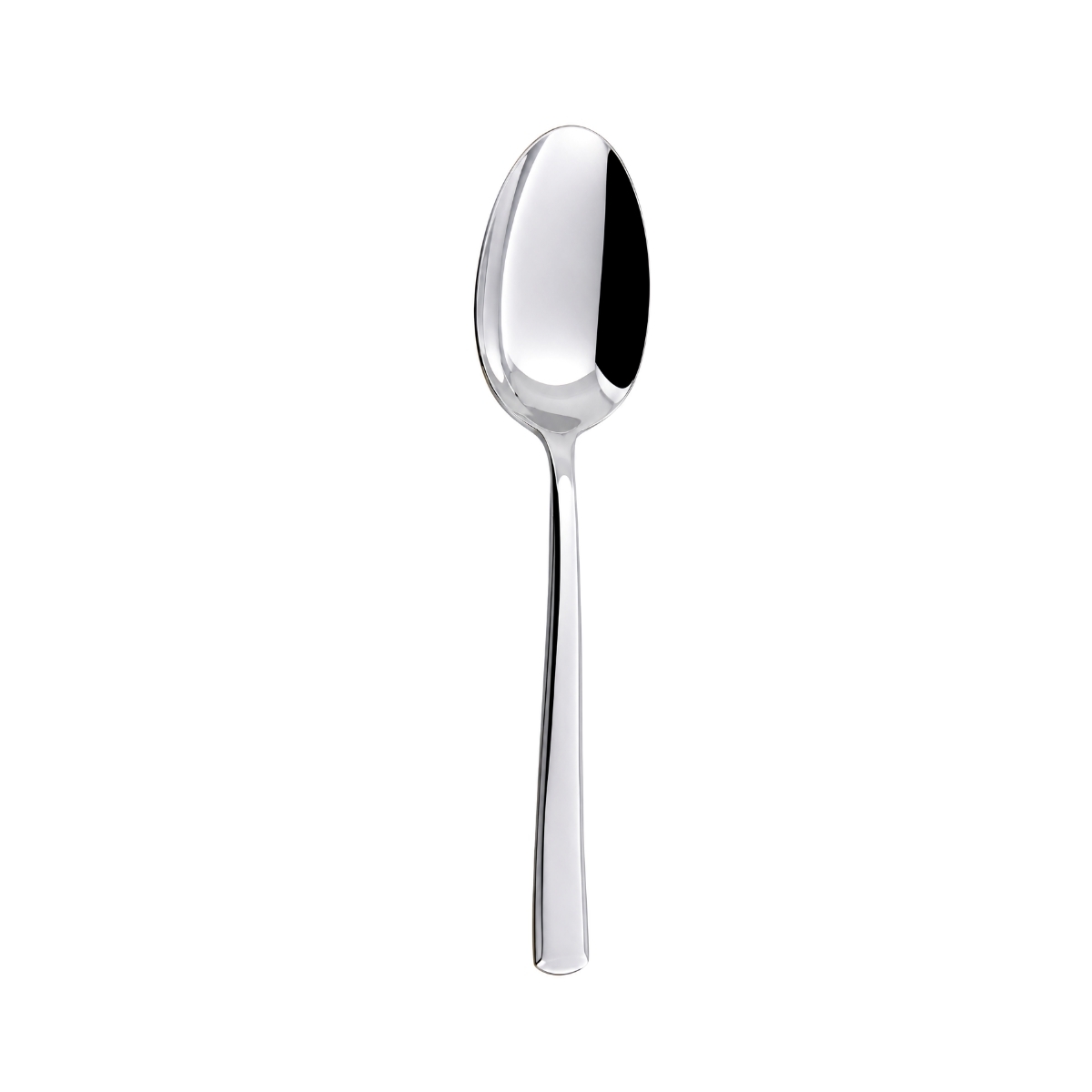 Lingură de masă din oțel inoxidabil lucios 18/10, set 12 bucăți, lungime 20,5 cm.