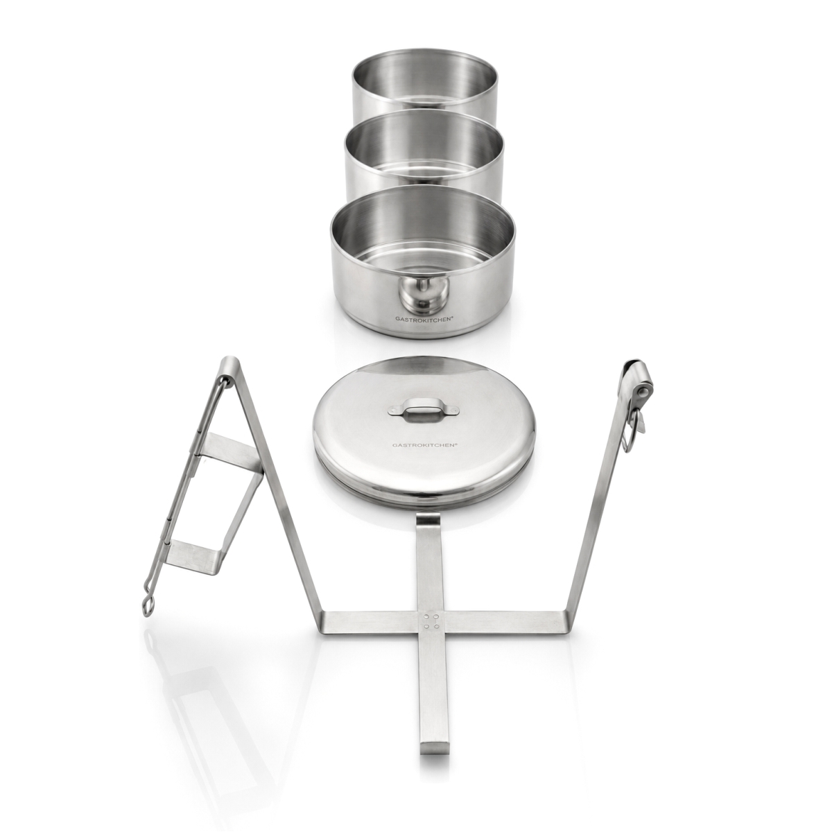 gastrokitchen caserola etajata otel inoxidabil 3 niveluri 3x15 l (2)