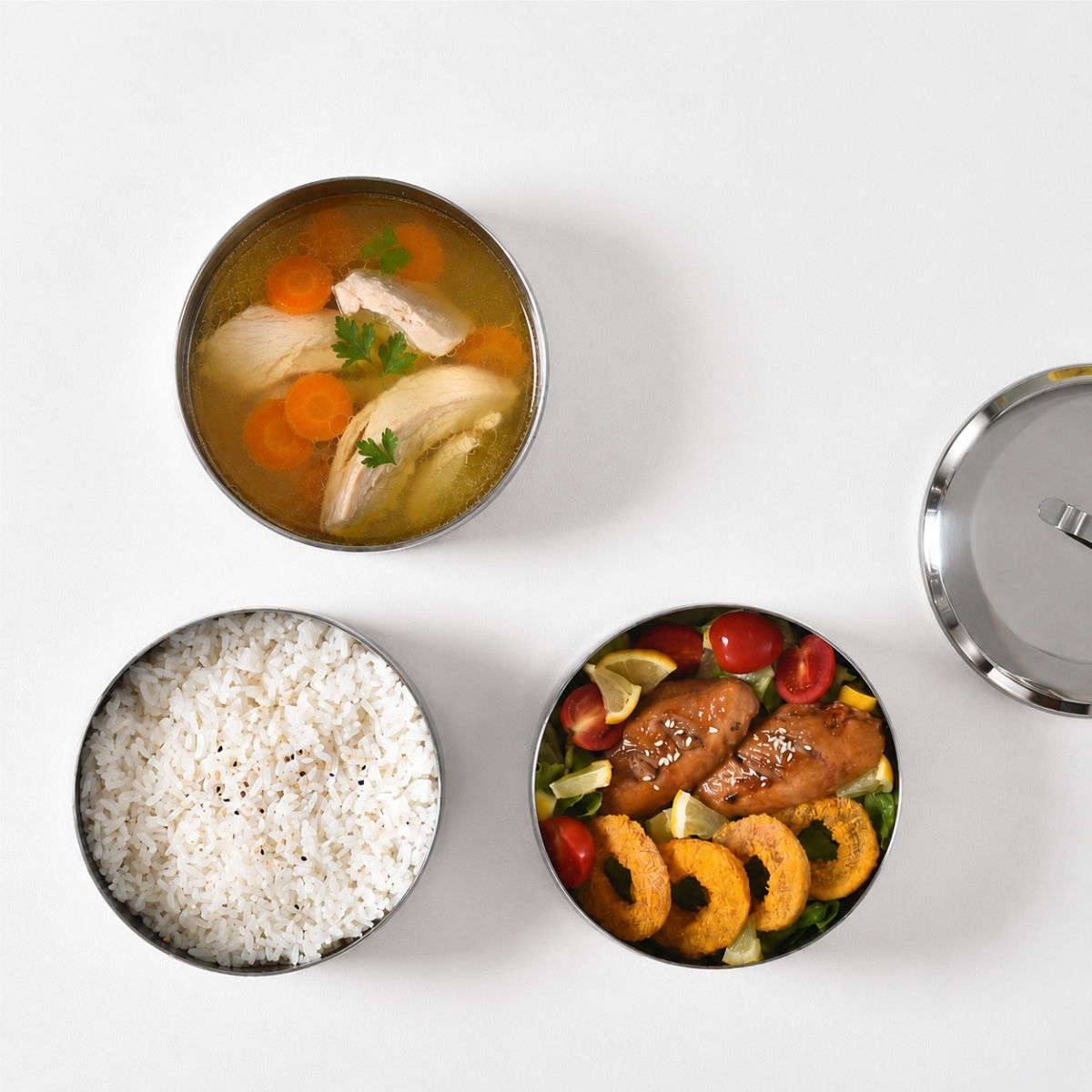 gastrokitchen caserola etajata otel inoxidabil 3 niveluri 3x15 l (6)