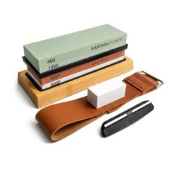 gastrokitchen set pentru ascutit cutite cu piatra de ascutit 4 granulatii (1)
