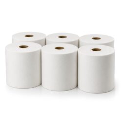Albe prosoape de hârtie 2 straturi, pachet 6 bucăți, diametru 19 cm.