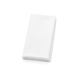 Șervet alb pentru ospătari Bergen, cu dimensiuni de 40 × 40 cm și gramaj de 250 g/m².