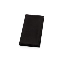 Șervet negru pentru ospătari Bergen, cu dimensiuni de 40 × 40 cm și gramaj de 250 g/m².