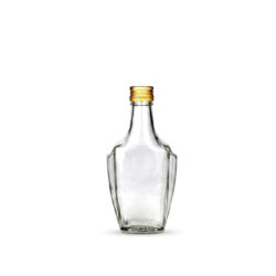 Sticlă Bonaparte cu o capacitate de 250 ml și capac filetat.