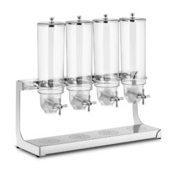 Dozator pentru cereale 14 l din oțel inoxidabil RCCS-3.5LSS4