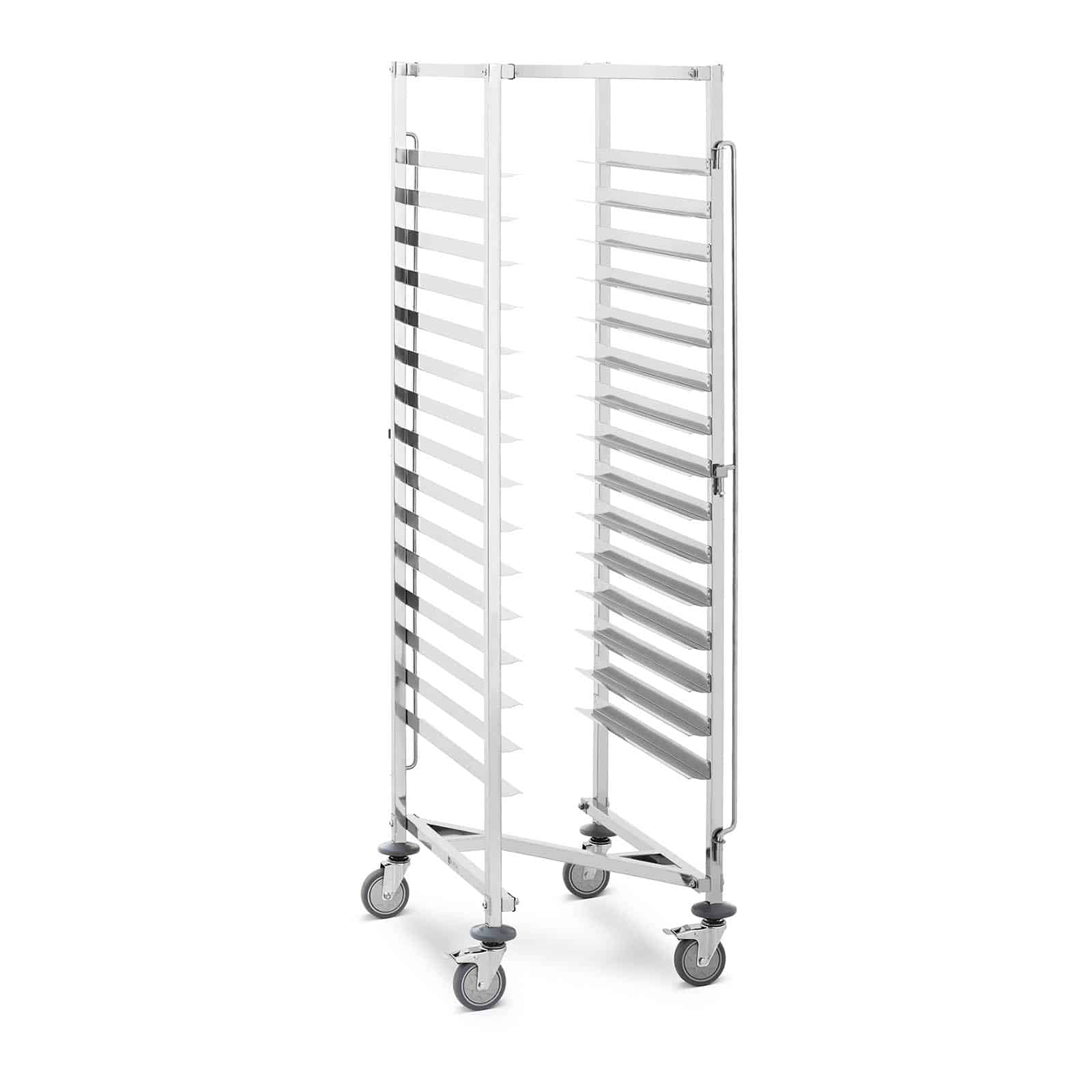 Cărucior de brutărie 150 kg 15 rafturi RCTW-15Z