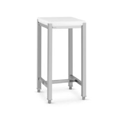 Butuc de măcelărie - 40 x 40 cm | RCBC-02, din oțel inoxidabil, datorită dimensiunilor sale, este potrivit nu doar pentru măcelării, ci și pentru bucătăriile mici.