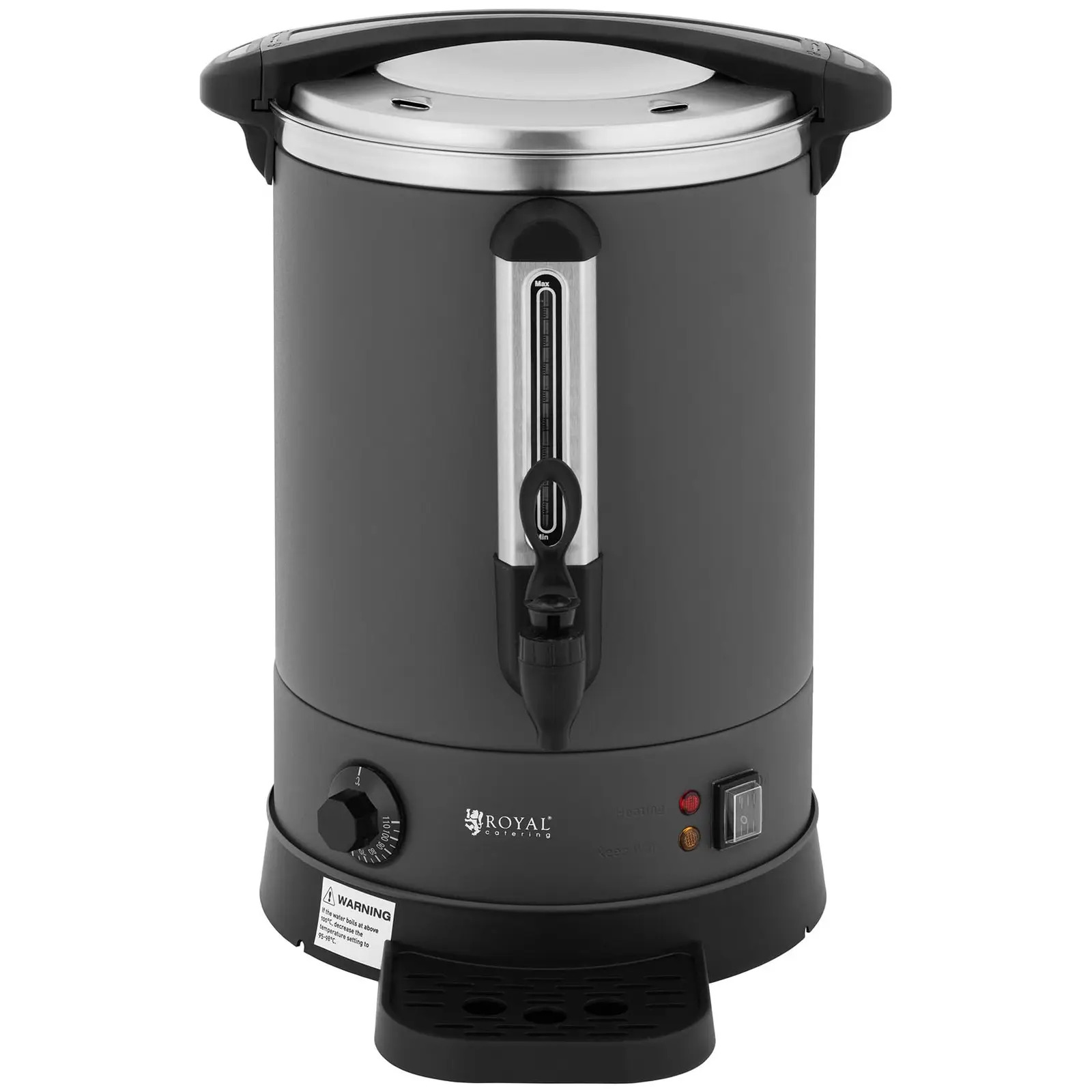 Boiler pentru băuturi calde 13,5 L | RC-WBDW14CG este ideal pentru încălzirea și menținerea caldă a băuturilor sau a apei fierbinți.