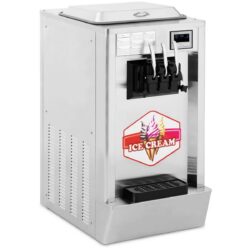 Mașina profesională de înghețată la cornet - 1550 W | RCSI-18 este concepută pentru producerea eficientă a înghețatei la cornet, sorbeturilor sau iaurtului înghețat.