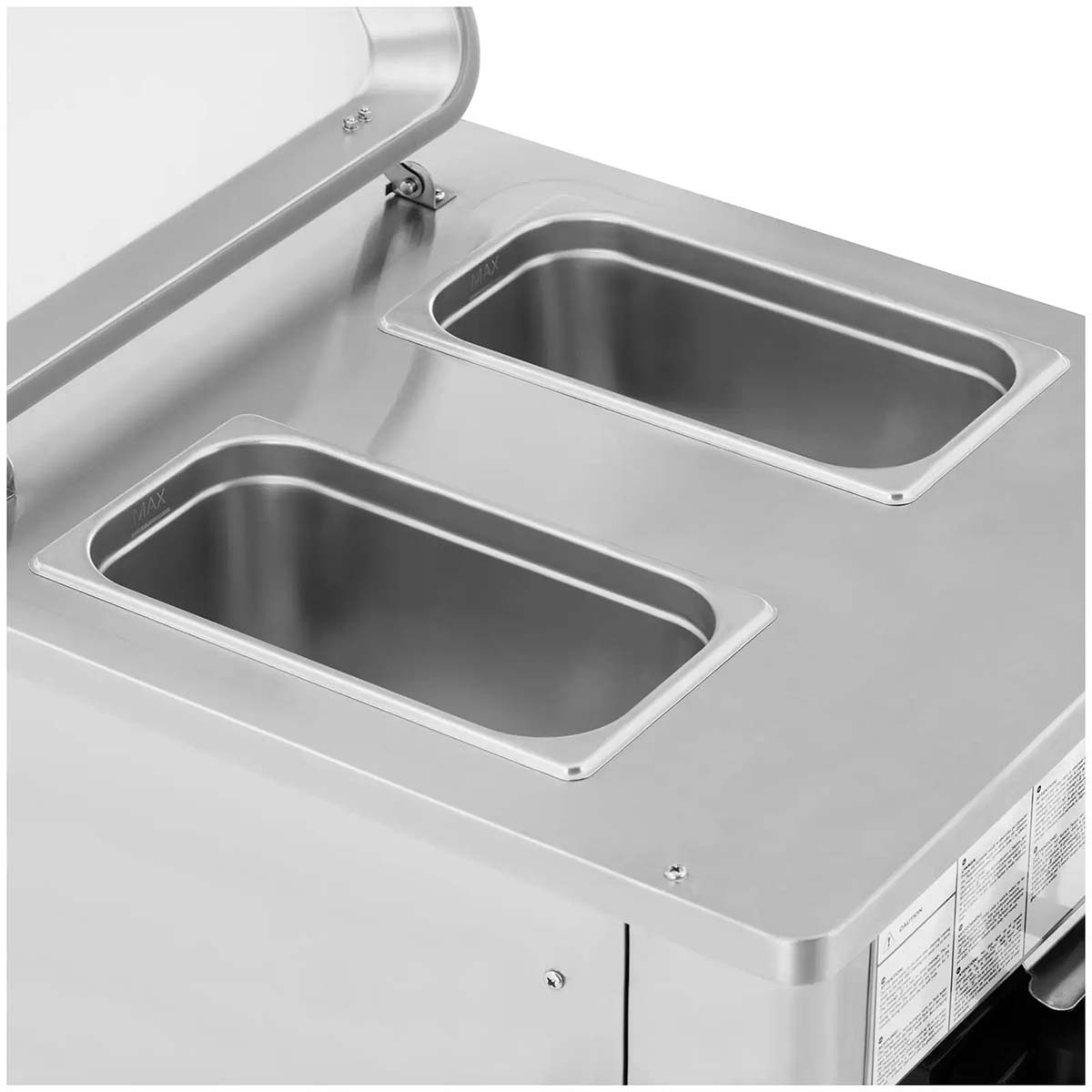 Mașina profesională de înghețată la cornet - 1550 W | RCSI-18 este concepută pentru producerea eficientă a înghețatei la cornet, sorbeturilor sau iaurtului înghețat.