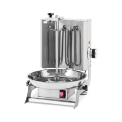 Grătarul pentru kebab - 2000 W - 8 kg | RCEK-46 vă permite să preparați rapid carne gustoasă și suculentă pentru gyros, kebab sau shaorma.