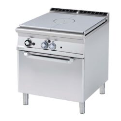 Aragaz pe gaz cu blat plan și cuptor - TPF-98G se potrivește de minune în orice restaurant, cantină, bufet etc.
